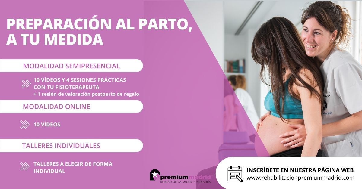 Curso preparación al parto - Premium Madrid